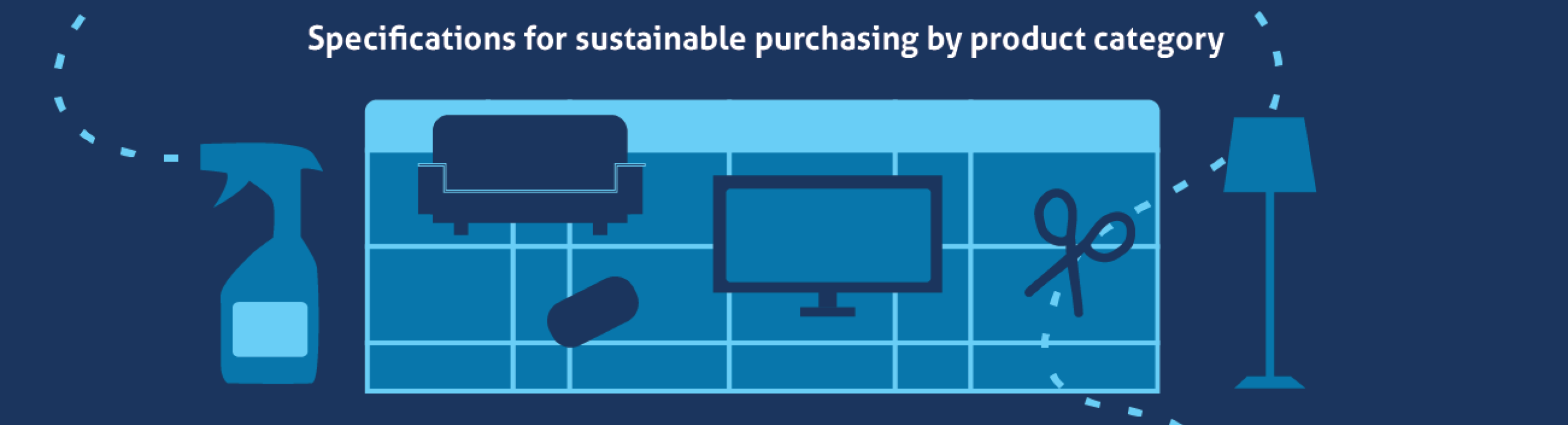 Specifications for sustainable purchasing by product category