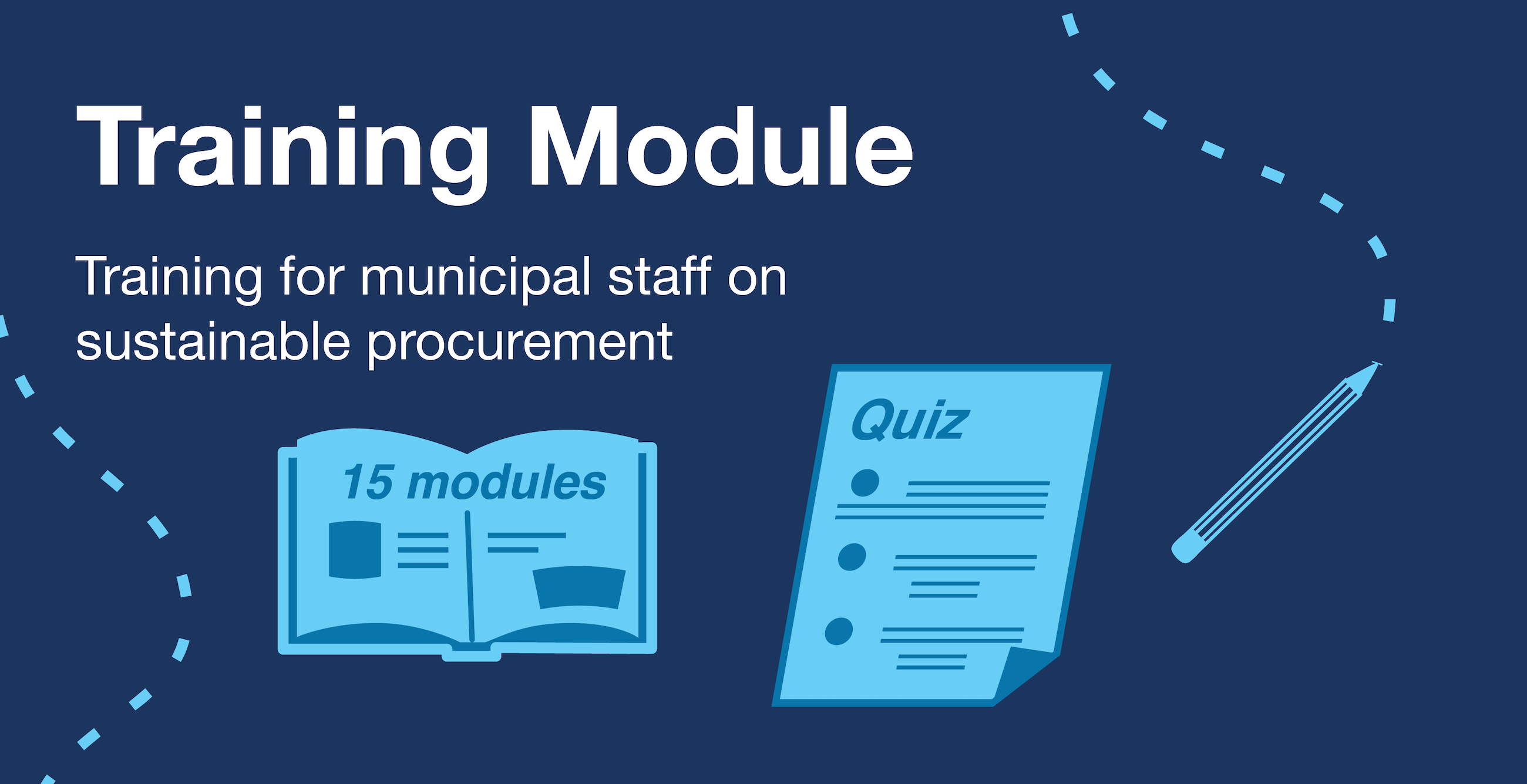 Training Module for municipal staff on sustainable procurement
