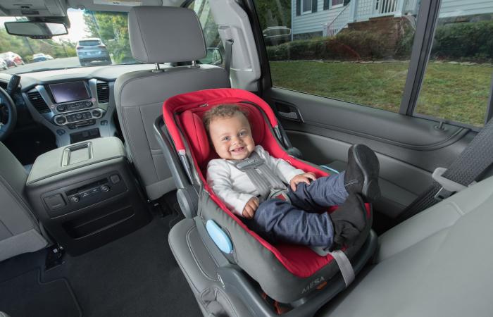 Child in car seat
