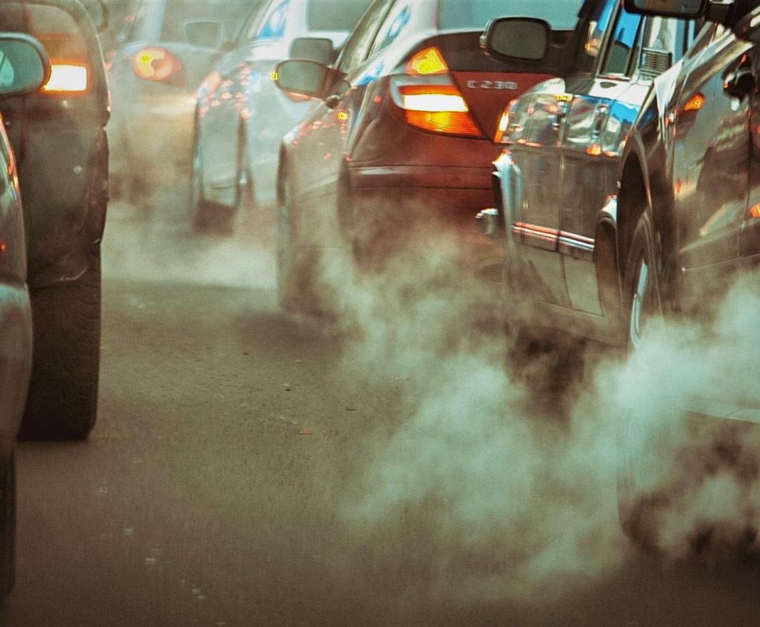 Tailpipe emissions from fuel burning vehicles
