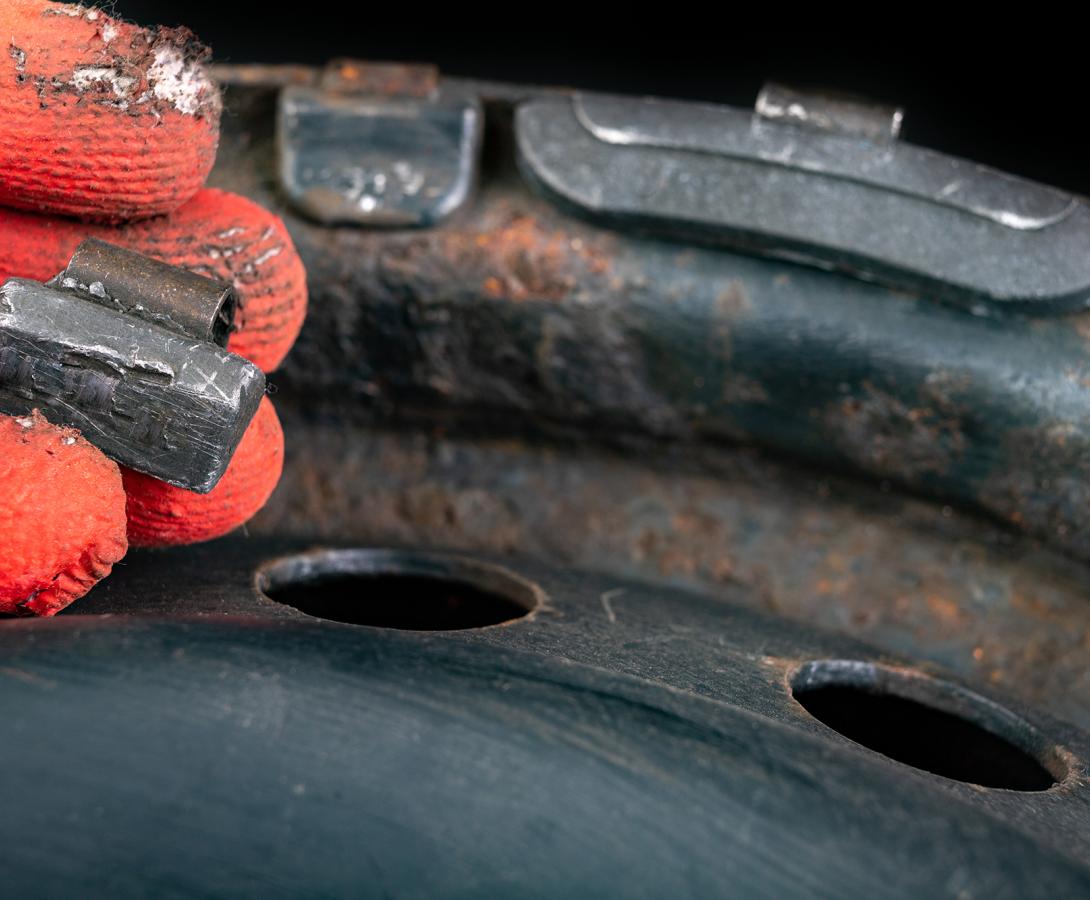 lead wheel weight