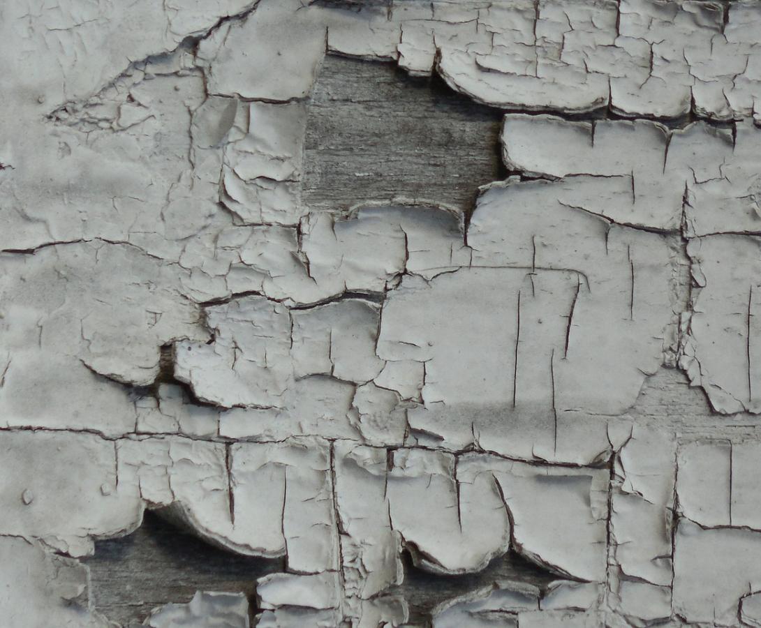 Chipping paint