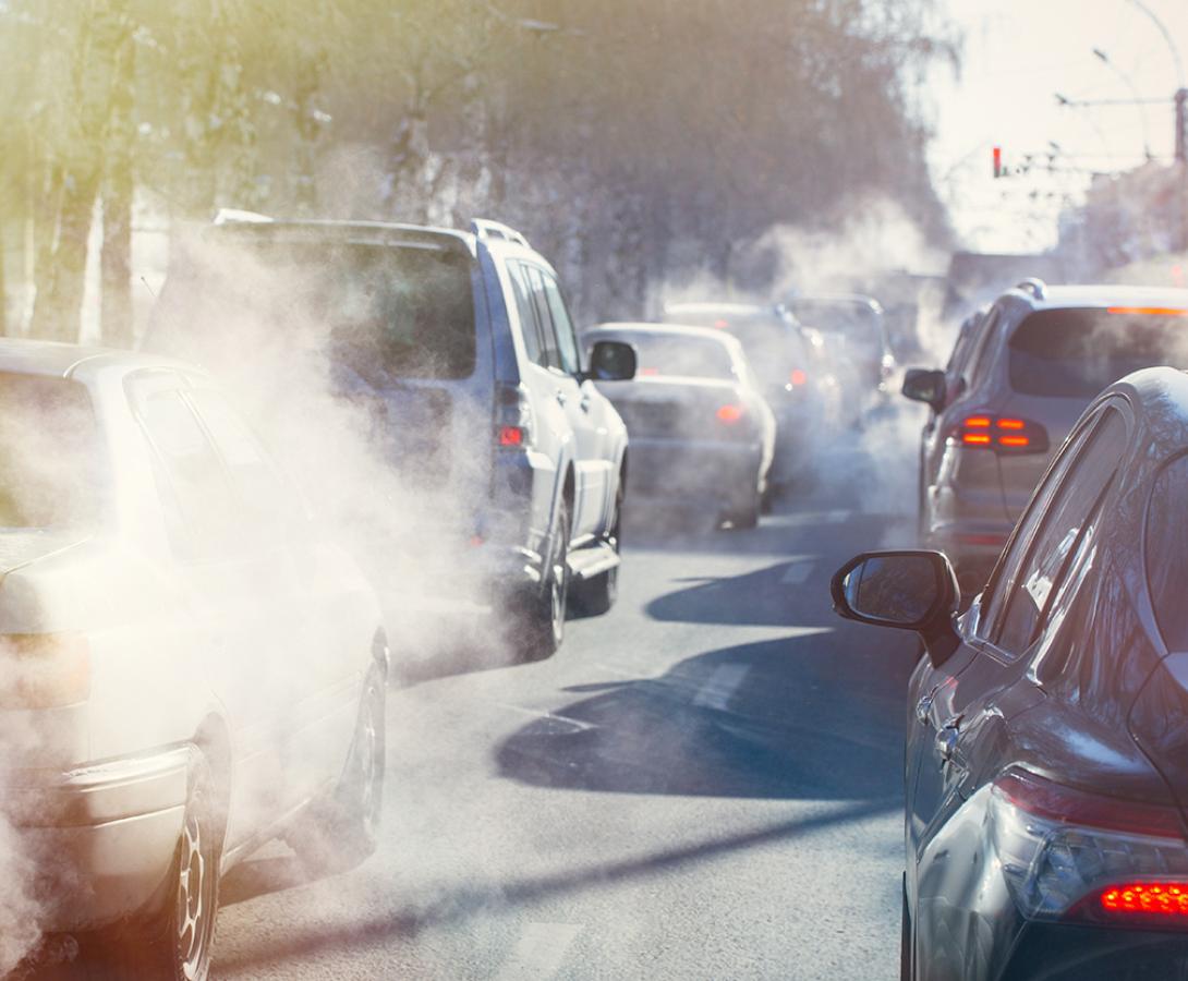 car exhaust air pollution