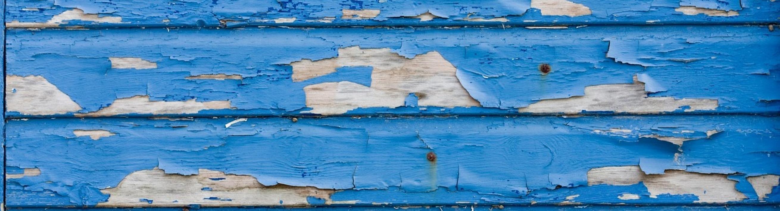 Peeling paint