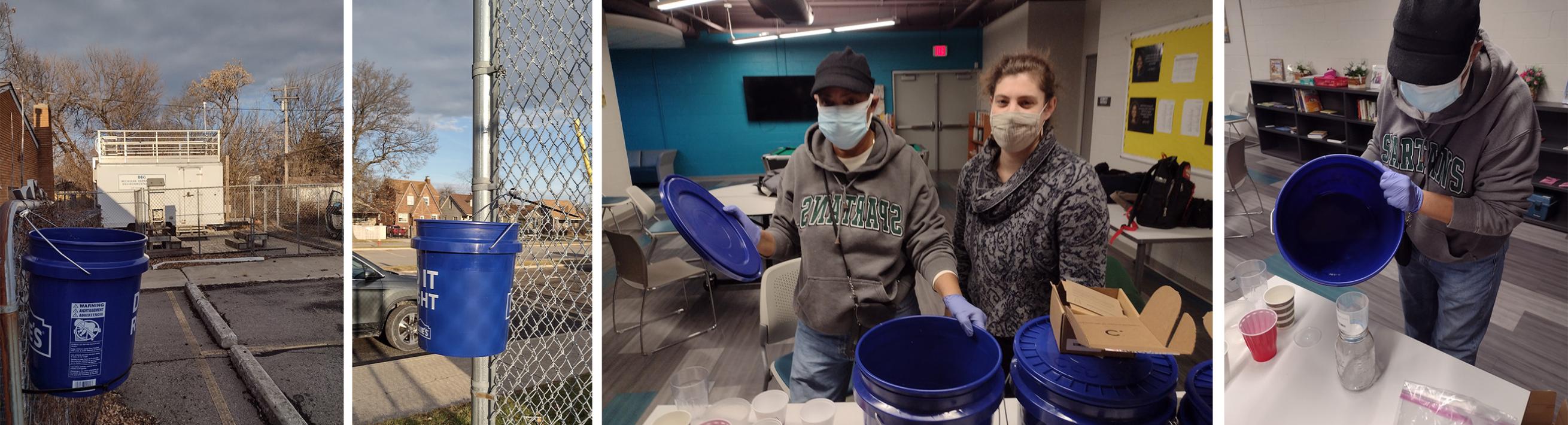 Rainwater collection and testing for PFAS