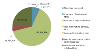 Lead Poisoning Impact Chart