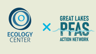 the Ecology Center and GLPAN logos