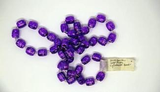Beads labeled for testing
