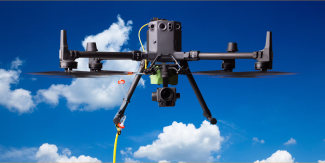 Sniffer Drone used to Detect Methane Pollution at Landfills