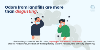 Odors from landfills are more than disgusting