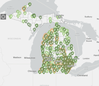 Michigan EV Charging Locator