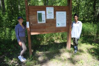 Save Sibley Prairie: Bailey & Nikki