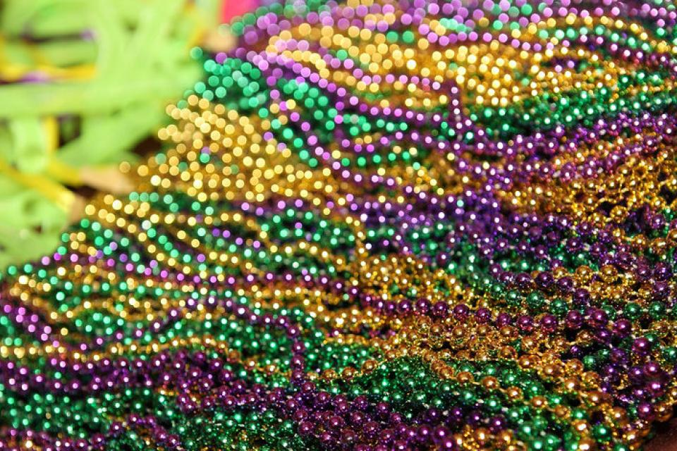 non toxic mardi gras beads